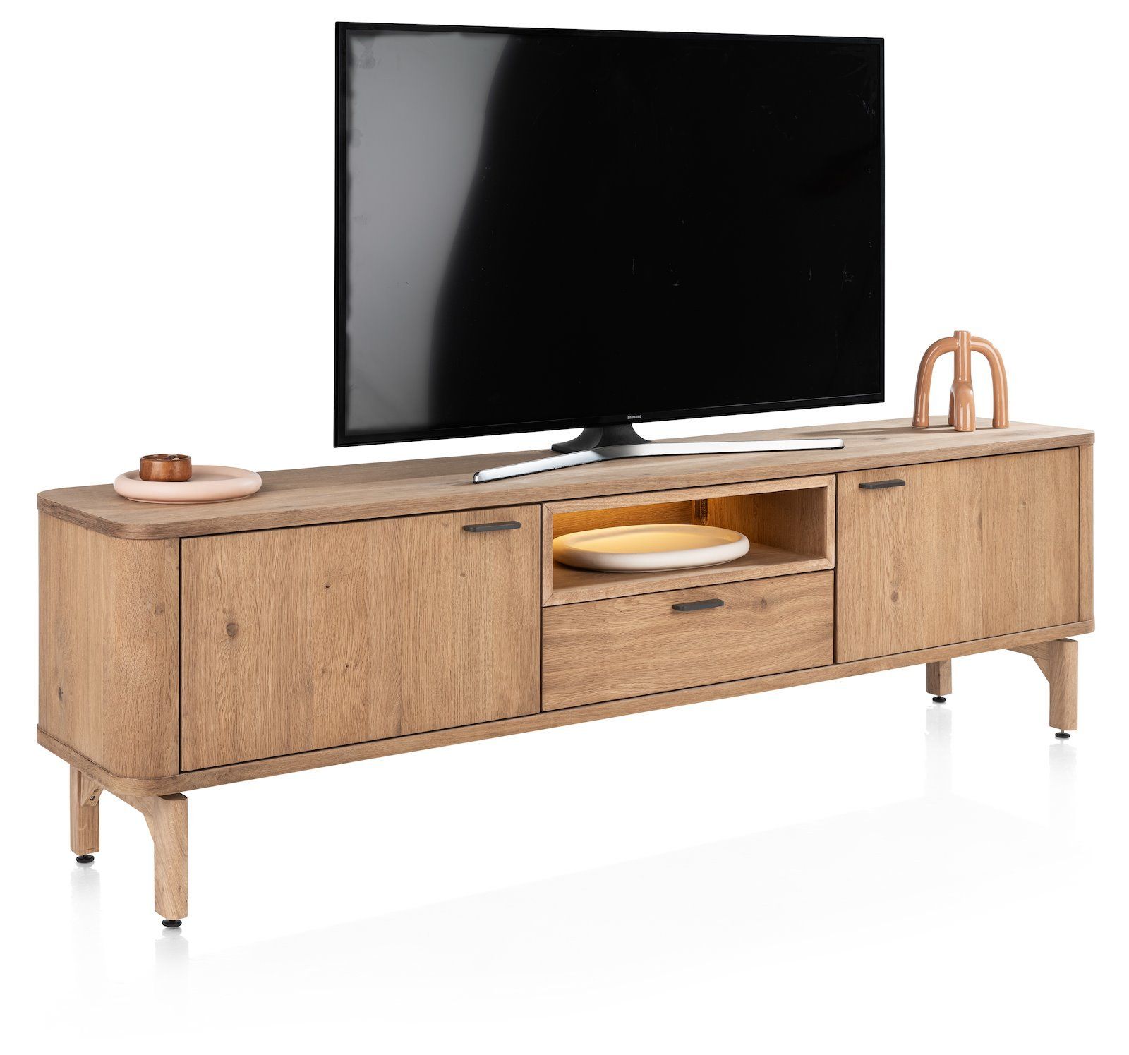 Lowboard 2d+1l+1n led 210 Zade  52238DUN | 2