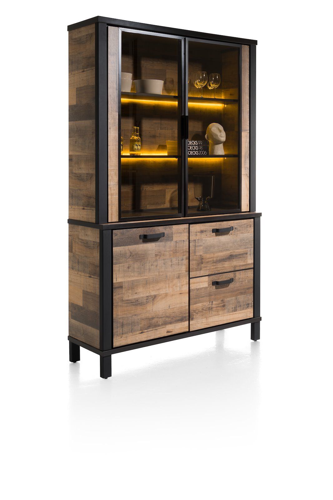 Buffet 2d+2gd+led Sardinie  42454DRI Driftwood | 3