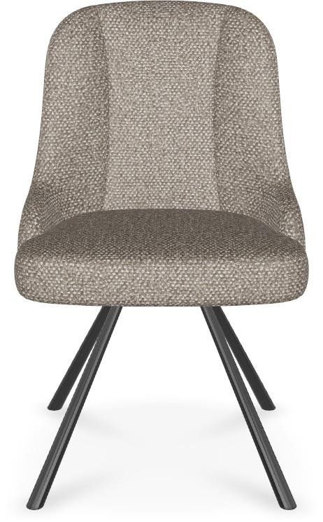 Stoel livigno/rob draaisch Eva  48662BRU bruin | 2