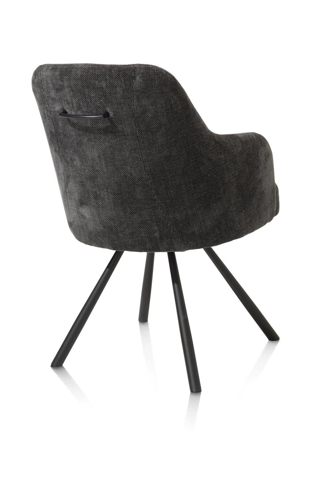 Armstoel livigno/rob draai Eva  48664ANT Antraciet | 4