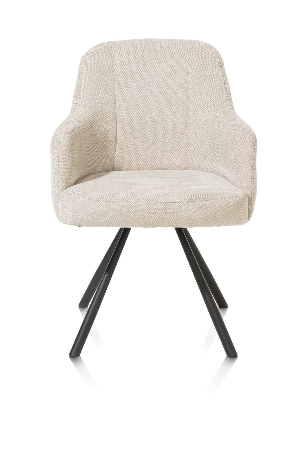 Armstoel livigno/rob draai Eva  48664CRE Creme | 3