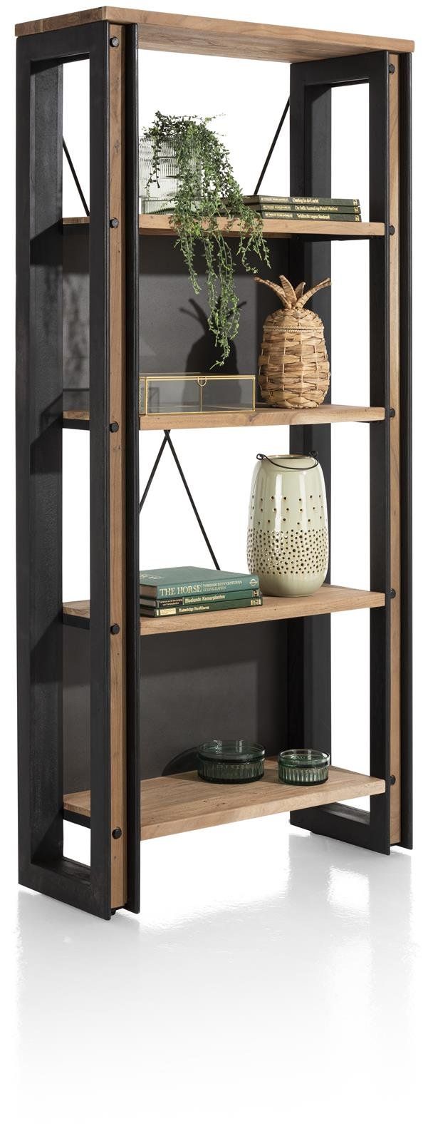 Boekenkast 4n 90x190cm Makalu  45589BKI | 2