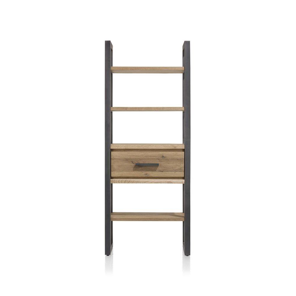 Boekenkast 1l+5n 75cm Brooklyn  37143RWB