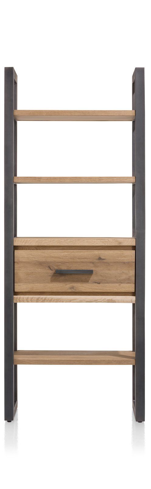 Boekenkast 1l+5n 75cm Brooklyn  37143RWB | 5