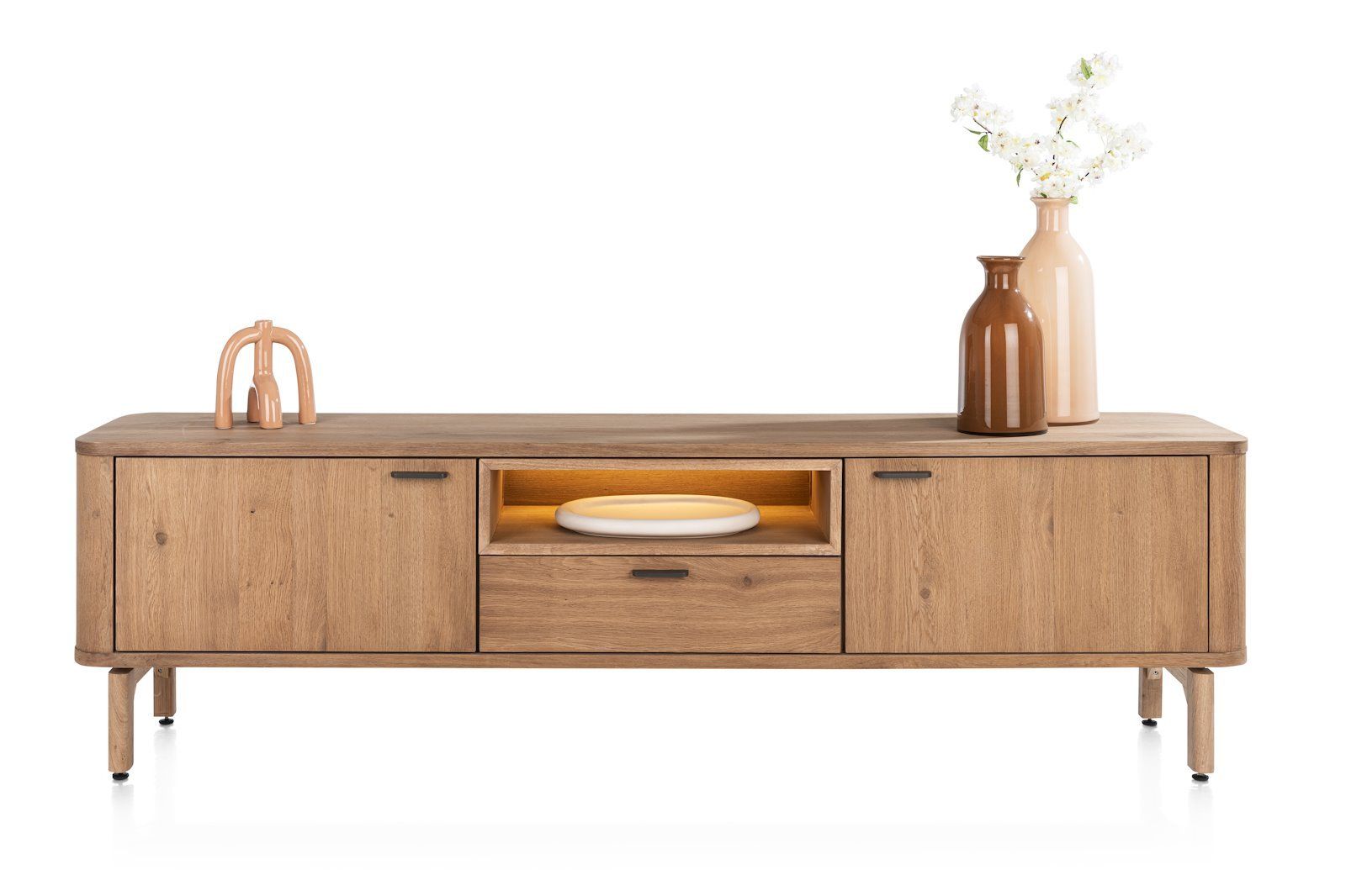 Lowboard 2d+1l+1n led 210 Zade  52238DUN | 4