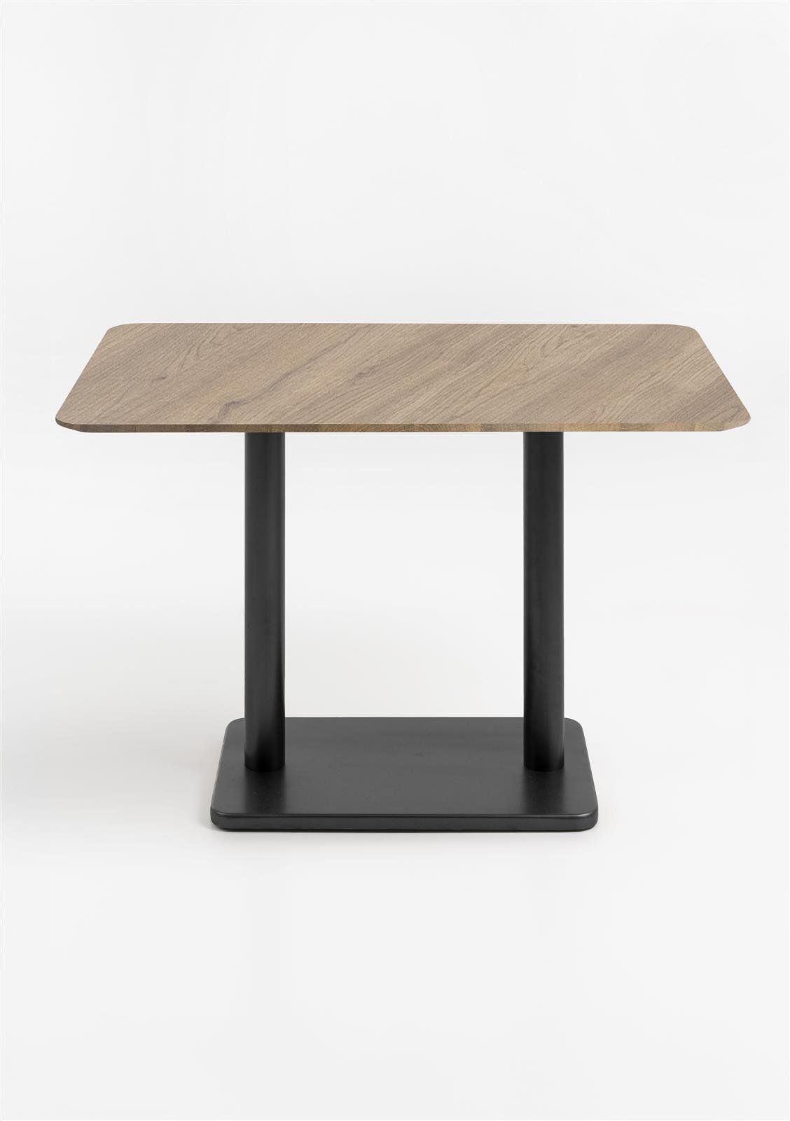 Brest bistrotafel vintage oak 120x75cm Coco Maison  51309ZWA zwart | 6