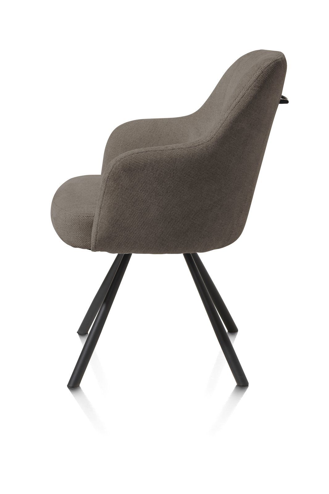 Armstoel livigno/rob draai Eva  48664BRU bruin | 5