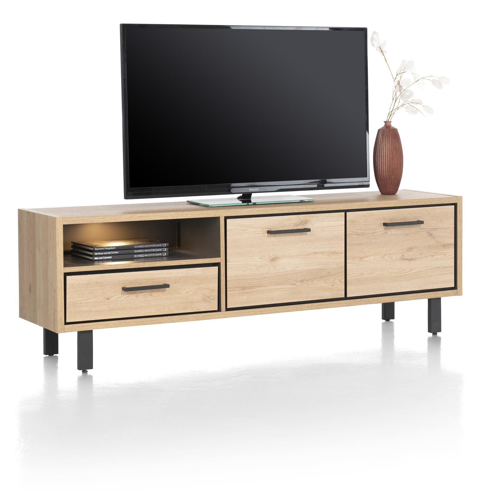 Lowboard 2d+1l+1n led Ostrava 170cm 46279NAT | 2