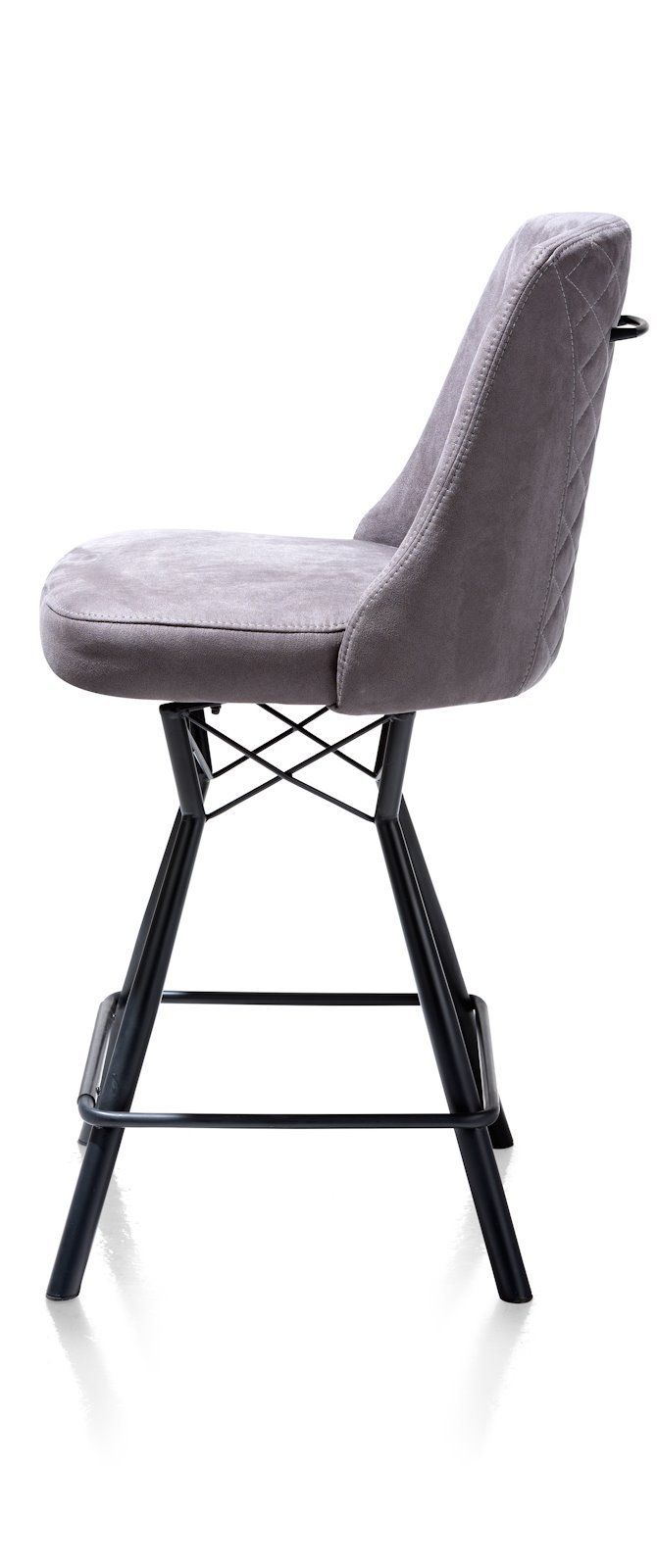 Barstoel kibo/rob/greep Eefje Turning disc 36593ANT Antraciet | 2