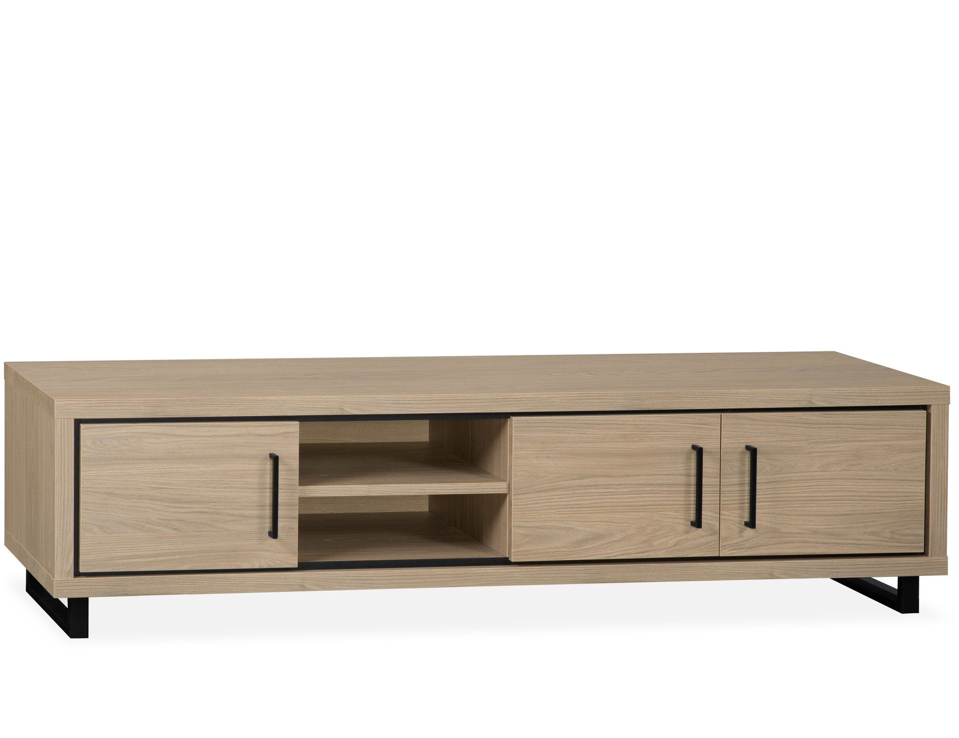 Tv kast groot Jonne 3 Drs /2 open vak | 1