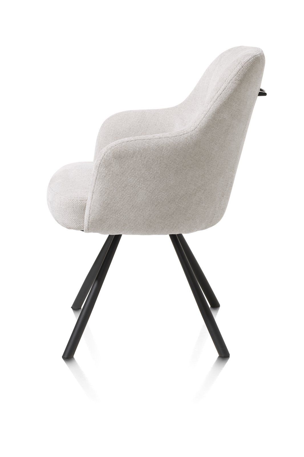 Armstoel livigno/rob draai Eva  48664KIE Kiezel | 5