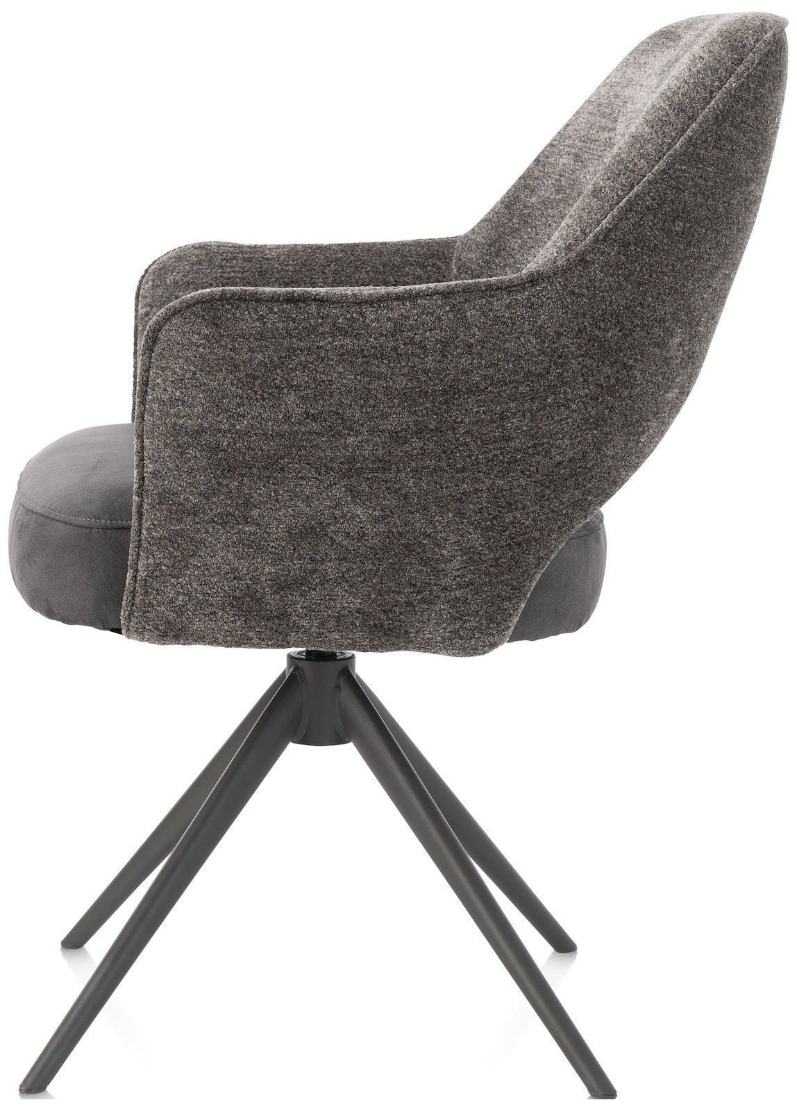 Armstoel enzo-cal/turn/gr Brad  48777ANT Antraciet | 3