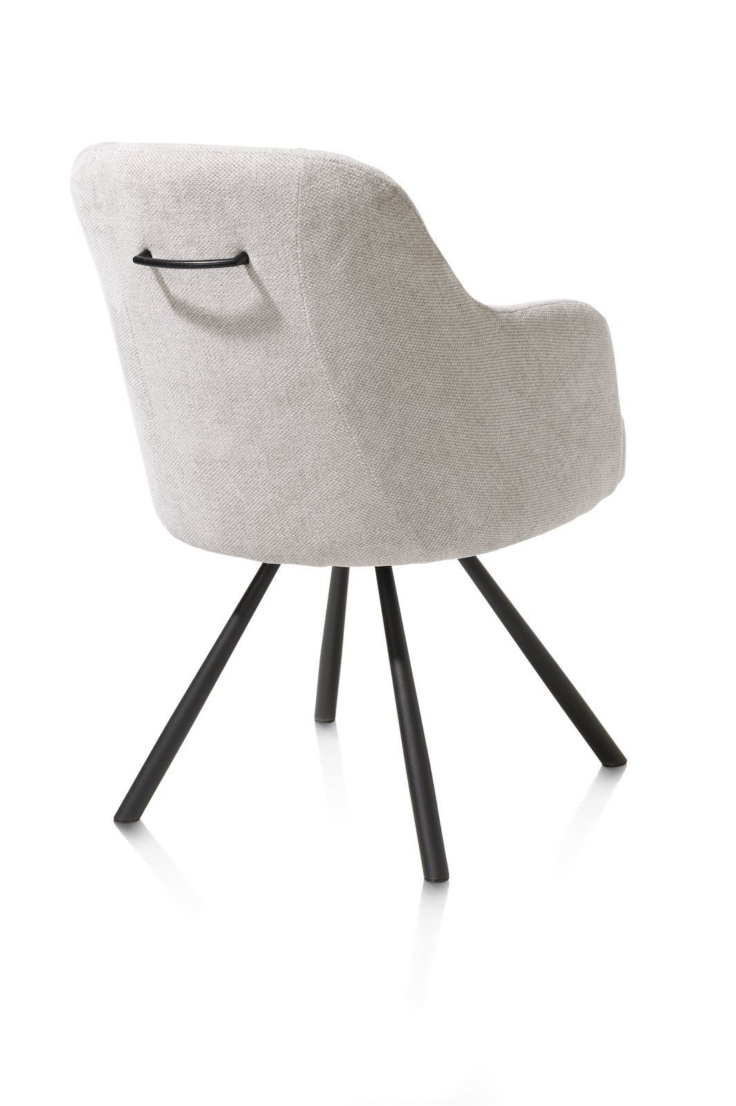 Armstoel livigno/rob draai Eva  48664KIE Kiezel | 4