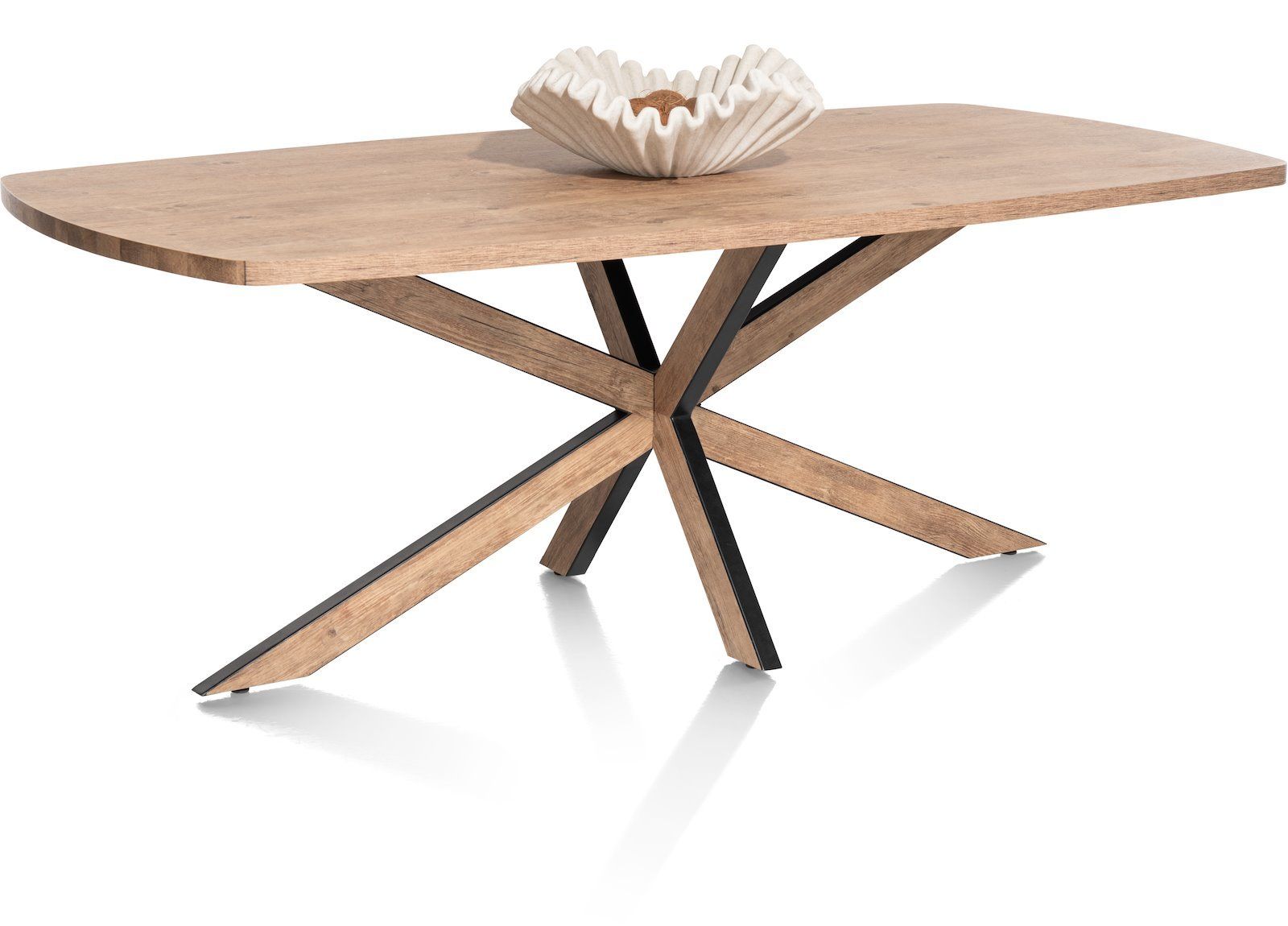 Tafel ovaal 210x108cm Pantin  46303BRN | 2