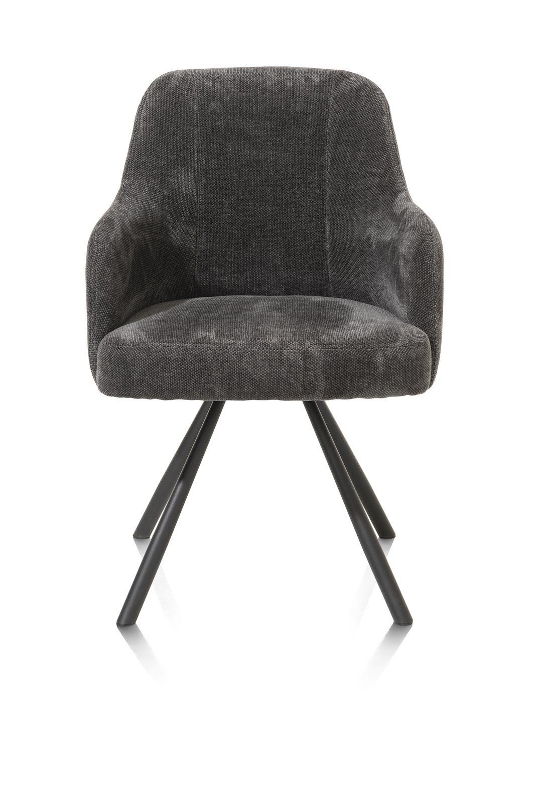 Armstoel livigno/rob draai Eva  48664ANT Antraciet | 3