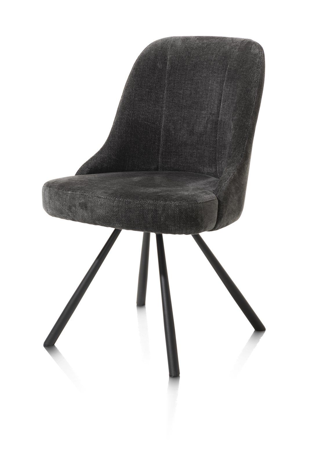 Stoel livigno/rob draaisch Eva  48662ANT Antraciet | 1