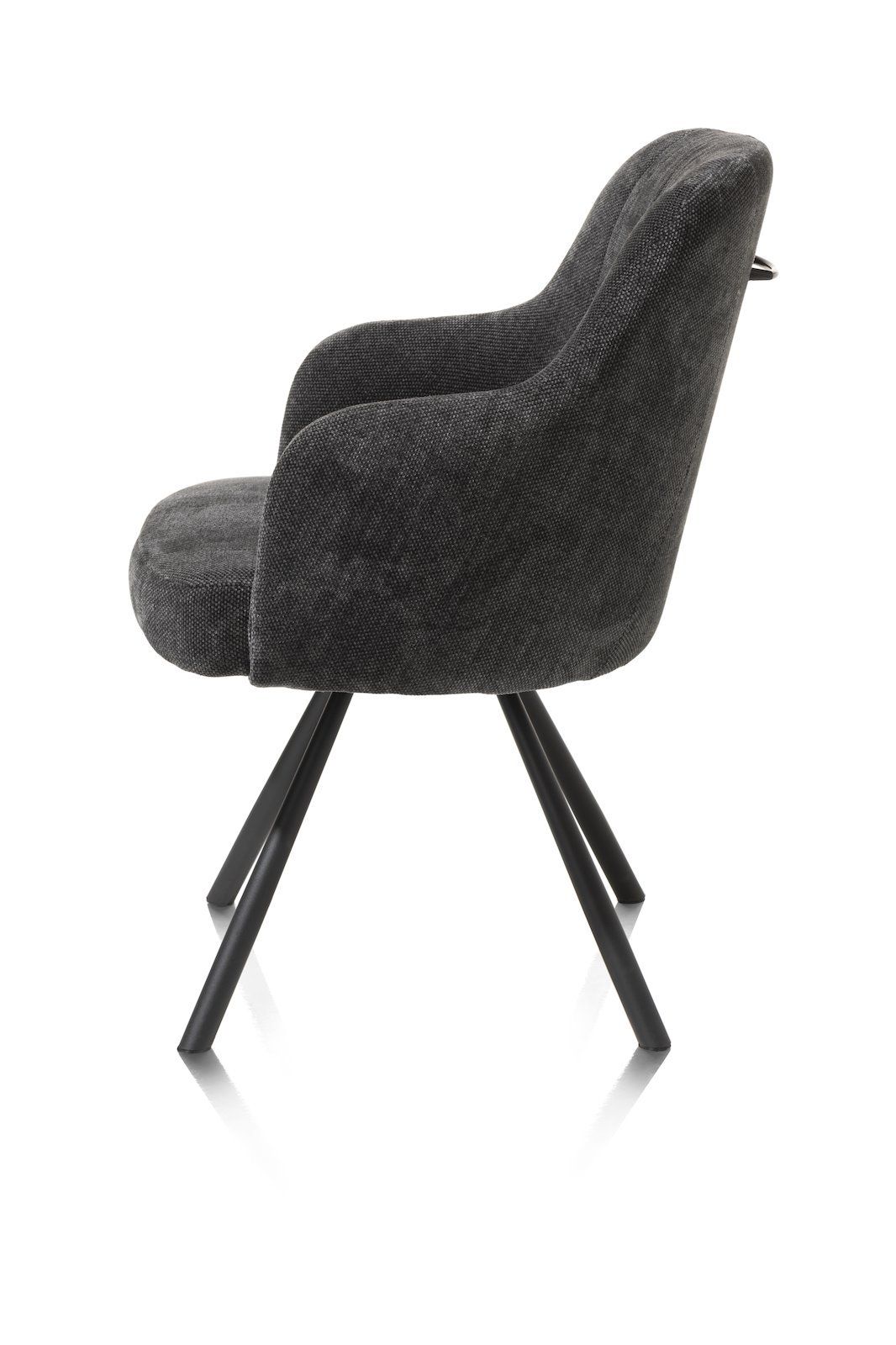 Armstoel livigno/rob draai Eva  48664ANT Antraciet | 5