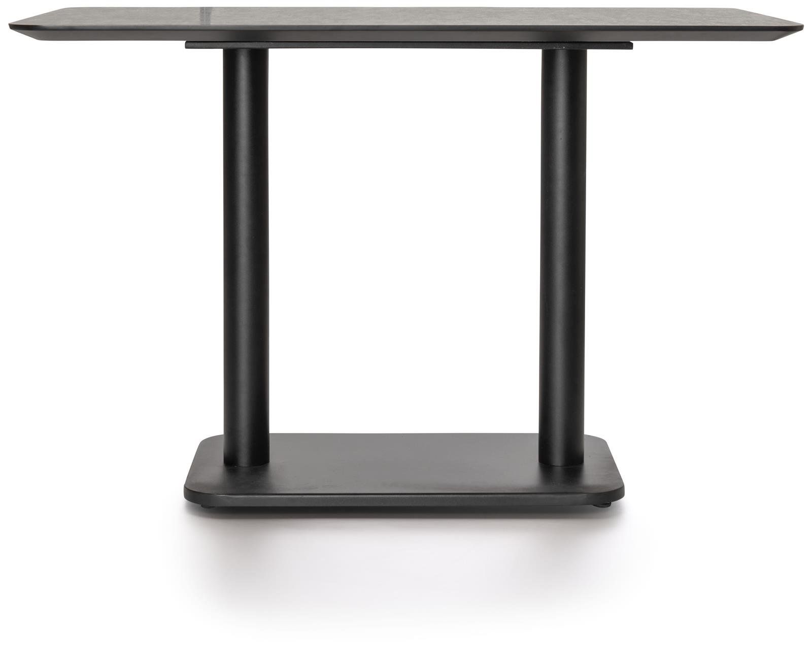 Brest bistrotafel stone anthracite 120x75cm Coco Maison  51323ZWA zwar